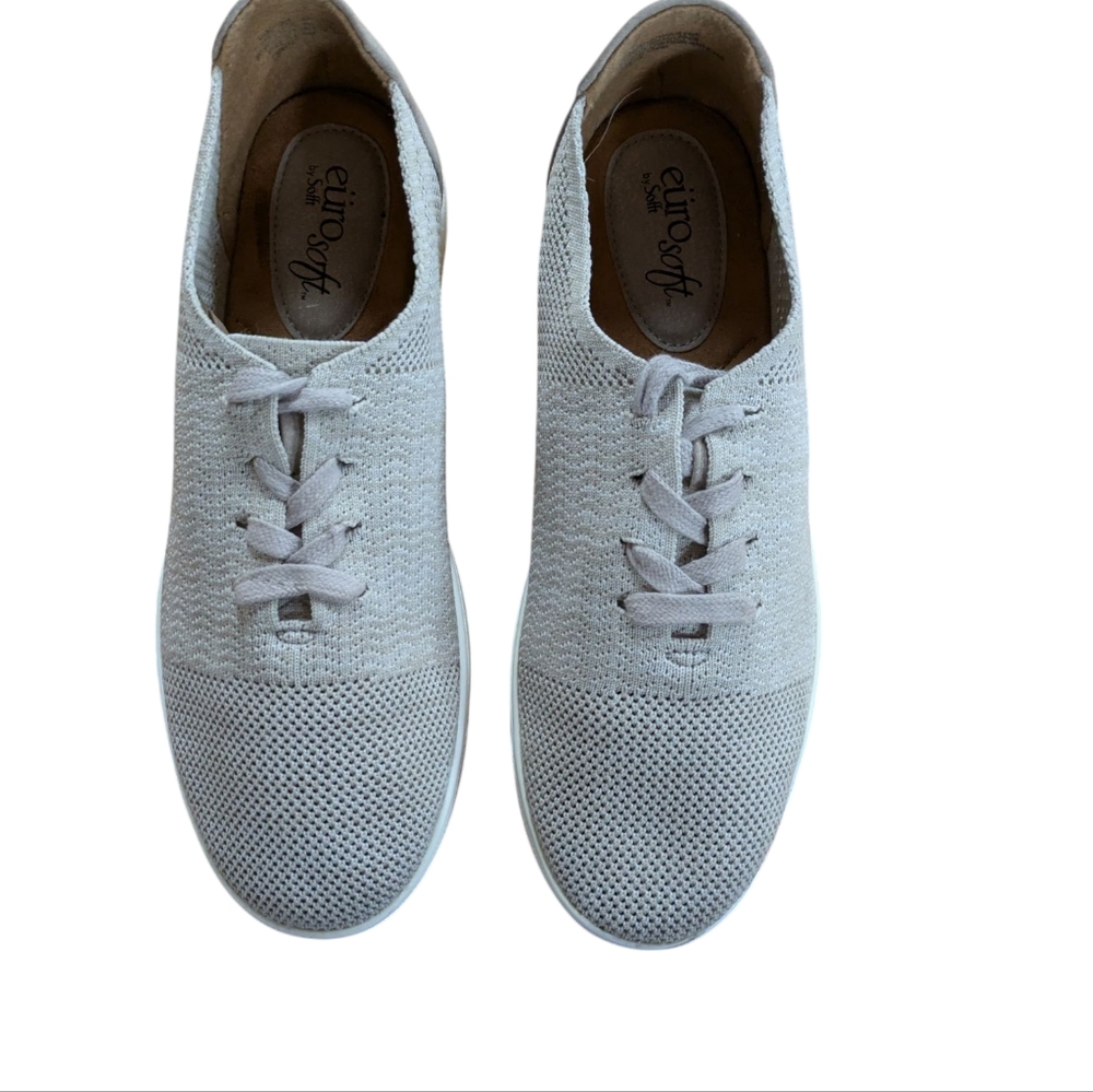 Eurosoft by Sofft Carolena Tan Flyknit Sneaker Size 8 - Picture 3 of 12